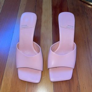 Jeffrey Campbell Square Toe Mule (size 9)